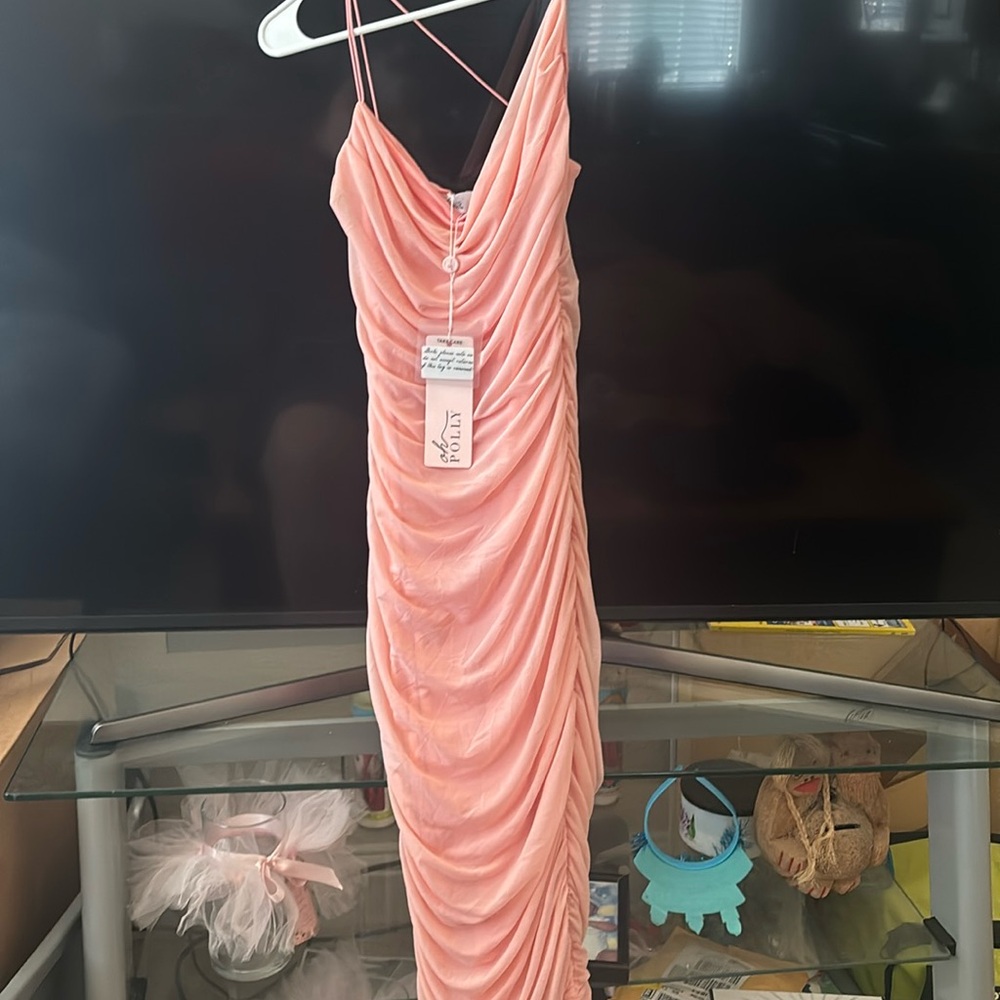 Oh Polly pink dress size 10